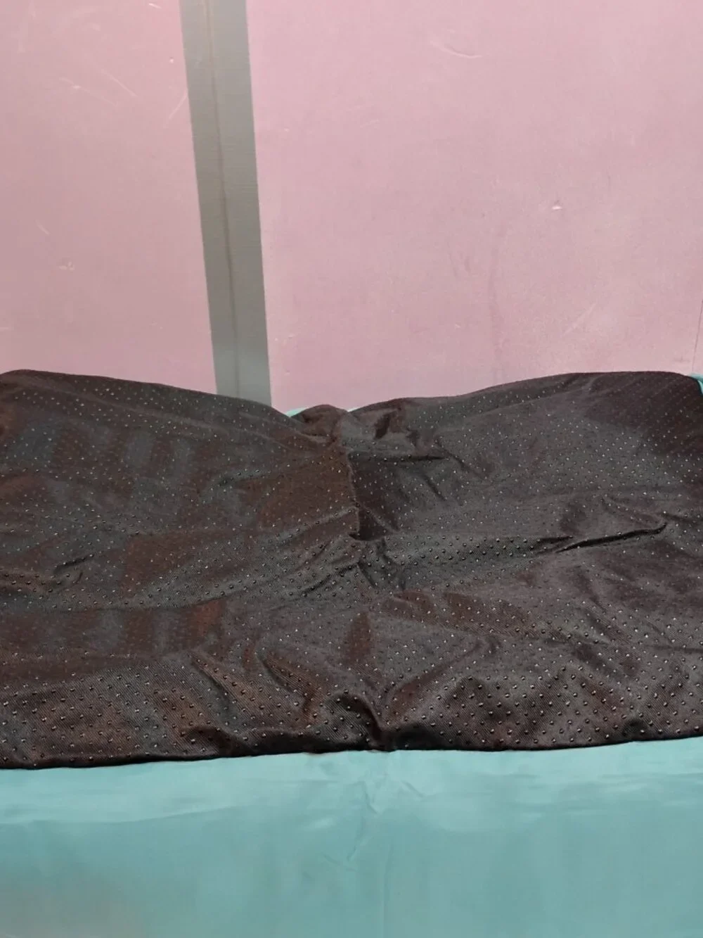 Cabbay Waterproof Dog Bed Pet Cushion Teal Washable Rectangle Crate Bed 22x17